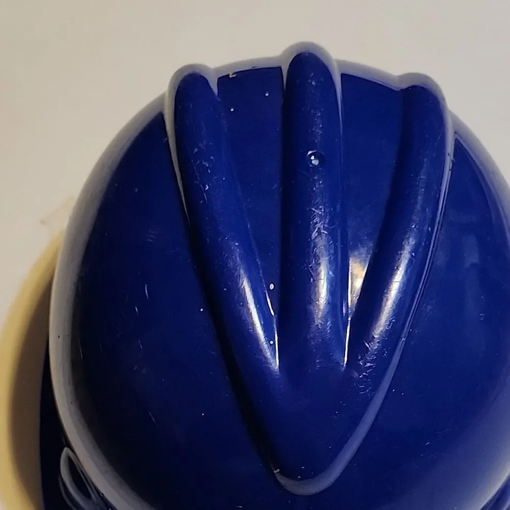Blue Lowe's Hard Hat